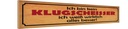 Holzschild 10x46 cm kein Klugscheisser weiß besser Dekoration