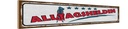 Holzschild 10x46 cm 5 Sterne Alltagsheldin Dekoration