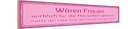 Holzschild 10x46 cm Frauen Hausarbeit den Staub rosa Spruch Zitat