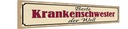 Holzschild 10x46 cm beste Krankenschwester der Welt
