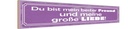 Holzschild 10x46 cm bester Freund und große Liebe Familie Freunde
