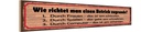 Holzschild 10x46 cm Betrieb richten Frauen Spielen