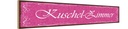 Holzschild 10x46 cm Kuschel-Zimmer