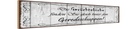 Holzschild 10x46 cm Gerüchteküche Geredeschuppen