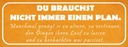Holzschild 10x27 cm du brauchst nicht immer Plan Dekoration