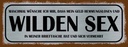 Holzschild 10x27 cm wünsche ich mir Geld wilden Sex Spruch Zitat