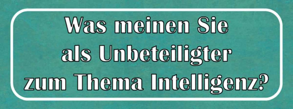 Holzschild 10x27 cm Thema Intelligenz Ihre Meinung Dekoration
