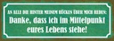 Holzschild 10x27 cm die hinter meinem Rücken reden Dekoration