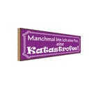 Holzschild 10x27 cm ich bin eine Fee Katastrofee Dekoration