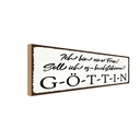 Holzschild 10x27 cm ich bin eine Frau G-Ö-T-T-I-N Männer Frauen