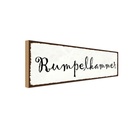 Holzschild 10x27 cm rumpelkammer Dekoration