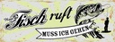 Holzschild 10x27 cm wenn Fisch ruft muss ich gehen Dekoration
