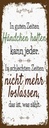 Holzschild 27x10 cm in guten Zeiten Händchen halten Spruch Zitat