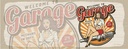 Holzschild 10x27 cm Welcome to Garage Mechanic on Beruf Arbeit