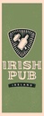 Holzschild 27x10 cm Ireland Irish pub Alkohol Essen Trinken