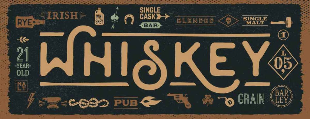 Holzschild 10x27 cm blended irish pub Dekoration
