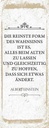 Holzschild 27x10 cm Einstein reinste Form Wahnsinns Spruch Zitat