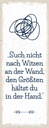 Holzschild 27x10 cm Such nicht nach Witzen an der Wand Spruch Zitat