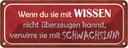 Blechschild 10x27 cm verwirre sie mit Schwachsinn Dekoration Spruch Zitat