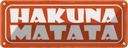 Blechschild 10x27 cm Hakuna Matata Dekoration Spruch Zitat