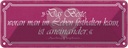 Blechschild 10x27 cm woran festhalten ist aneinander Spruch Zitat