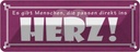 Blechschild 10x27 cm es gibt Menschen passen ind Herz Spruch Zitat
