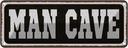 Blechschild 10x27 cm Man Cave Männer Höhle Frauen Spruch Zitat