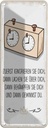 Blechschild 27x10 cm Zuerst ignorieren dich du gewinnst Spruch Zitat