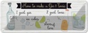 Blechschild 10x27 cm How to make a Gin & Tonic