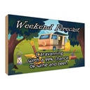Holzschild 30x40 cm Weekend Caravanning Wine Beer Essen Trinken