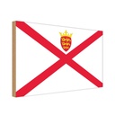 Holzschild 30x40 cm Jerseys Jersey Flagge Fahne Wappen