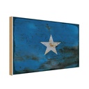 Holzschild 30x40 cm Somalia Flagge Fahne Wappen