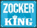 Holzschild 30x40 cm Zocker King Konsole Sport Hobby