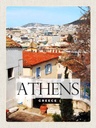 Holzschild 40x30 cm Athens Greece Stadt Bildmotiv Reisemotiv Straße