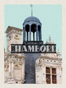 Holzschild 40x30 cm Retro Château de Chambord Schloss Bildmotiv Reisemotiv Europa
