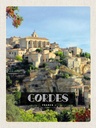 Holzschild 40x30 cm Gordes France Ansicht Urlaub Straße Stadt