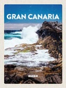 Holzschild 40x30 cm Gran Canaria Spain Meer Berge Bildmotiv Reisemotiv Europa