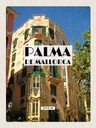 Holzschild 40x30 cm Palma de Mallorca Spain Altstadt Bildmotiv Reisemotiv Europa