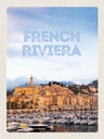 Holzschild 40x30 cm French Riviera Panorama Bild Bildmotiv Reisemotiv Europa