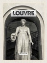 Holzschild 40x30 cm Louvre MuseumTourism Retro Bildmotiv Reisemotiv Europa