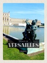 Holzschild 40x30 cm Palace of Versailles France Tourismus Bildmotiv Reisemotiv Europa