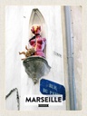 Holzschild 40x30 cm Marseille France rue du panier Bildmotiv Reisemotiv Straße Stadt