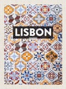 Holzschild 40x30 cm Lisbon Portugal Mosaik Kunst Bildmotiv Reisemotiv Straße Stadt