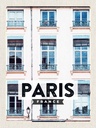 Holzschild 40x30 cm Paris Frankreich Architektur Stadt Bildmotiv Reisemotiv Europa