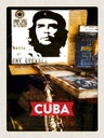 Holzschild 40x30 cm Cuba Karibik Che Guevara Demokratie Bildmotiv Reisemotiv Abenteuer Reisen
