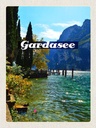 Holzschild 40x30 cm Gardasee Italien Natur Sonne Bildmotiv Reisemotiv Europa