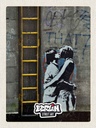 Holzschild 40x30 cm Berlin Kunst Graffiti Street Art Bildmotiv Reisemotiv Abenteuer Reisen