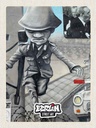 Holzschild 40x30 cm Berlin Hauptstadt Krieg Street Art Bildmotiv Reisemotiv Abenteuer Reisen
