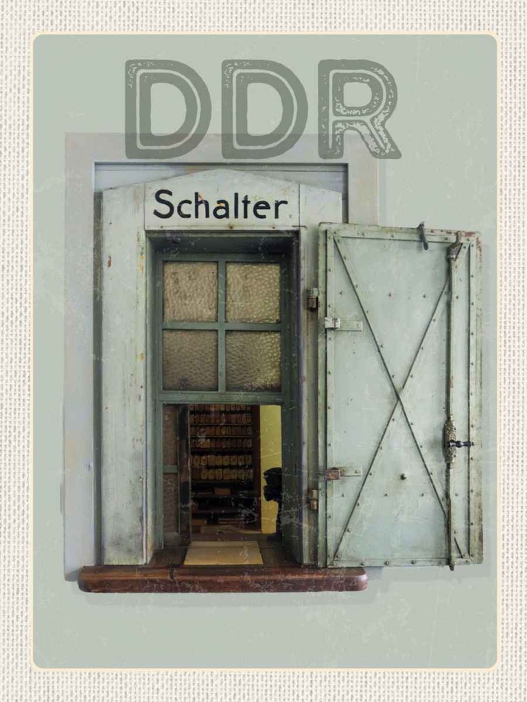 Holzschild 40x30 cm Berlin Deutschland DDR Diktatur Bildmotiv Reisemotiv Abenteuer Reisen