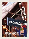 Holzschild 40x30 cm Frankreich Restaurant Fromafrie Bildmotiv Reisemotiv Europa